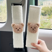 Car Accessories Seat Belt Shoulder Cover Winter Neck Protector Festive Gift for Christmas Halloween Thanksgiving