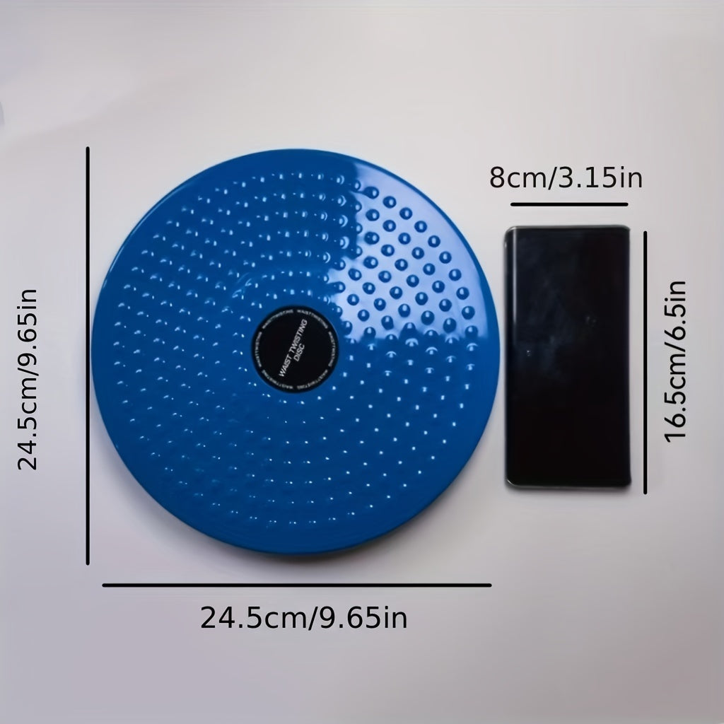 Gran disco magnético de torsión de cintura para entrenamiento muscular en rojo, negro y azul