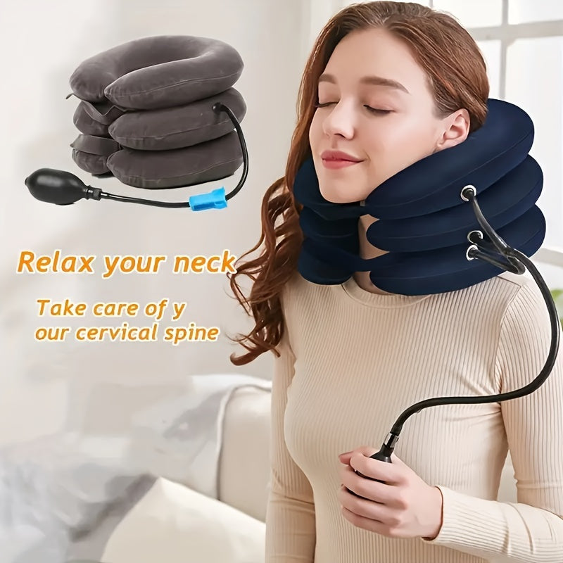 Neck Traction Device for Neck Pain Relief and Posture Improvement