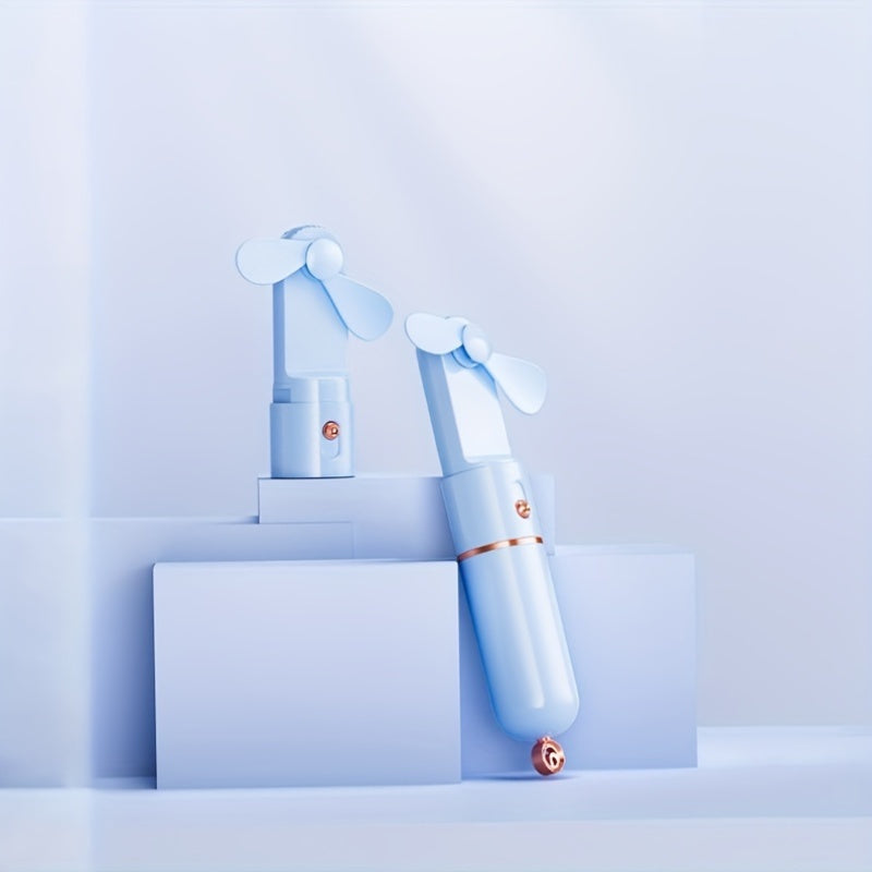 Rechargeable Handheld Fan Portable USB Pocket Fan Personal Cooling Long-Lasting