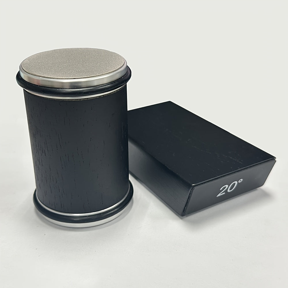 Магнитный набор для заточки ножей с прямым лезвием с алюминиевой основой двойного угла, включает камни зернистостью 400 и 1000 грит