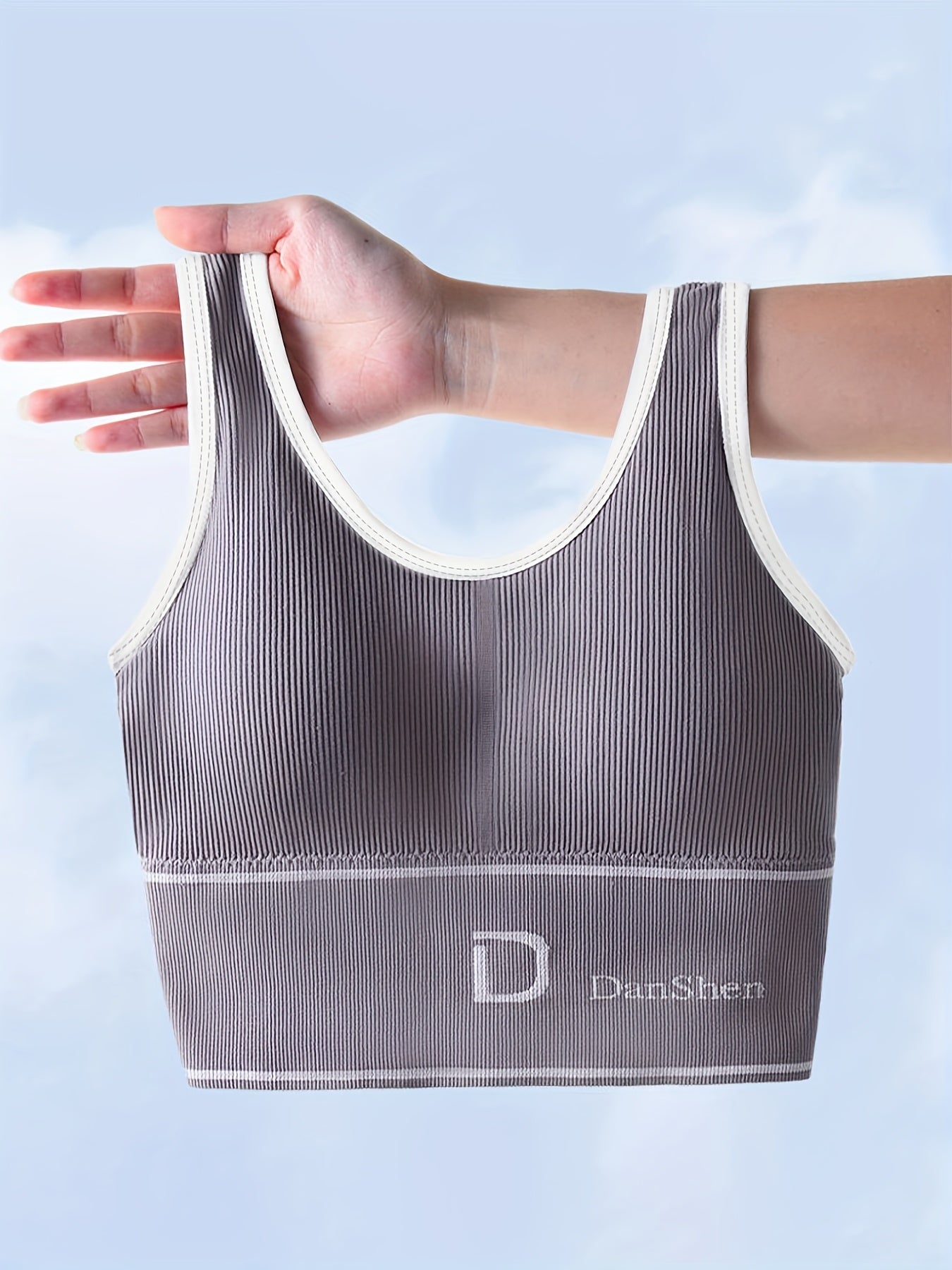 Plus Size Sports Bra 5-Pack Backless Padded Supportive Yoga Running