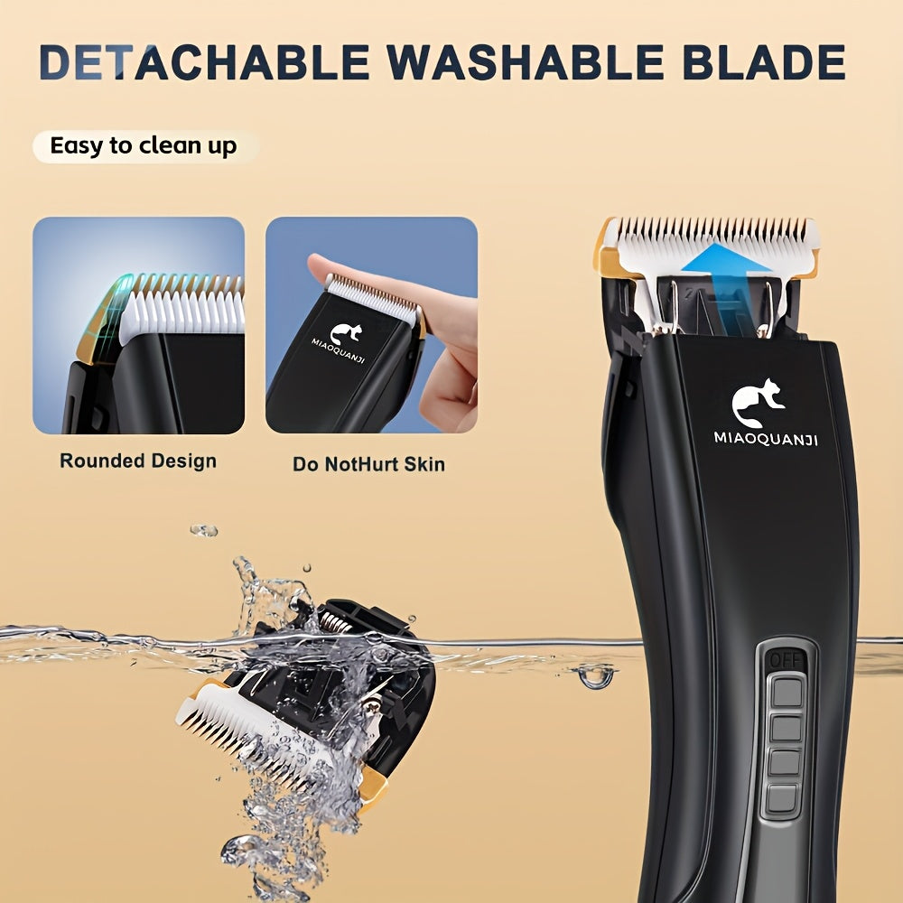Electric Pet Hair Clipper USB Rechargeable for Dogs and Cats