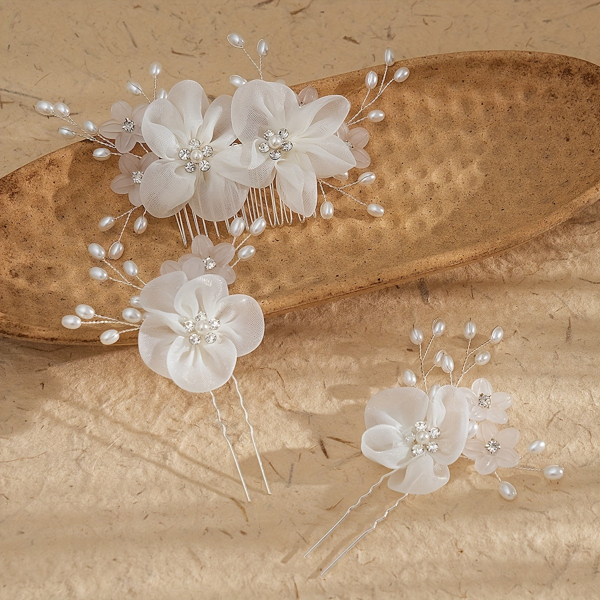 Oq kiyingan ayollar uchun soch uchun aksessuarlar, soch tarozi, U-shaklidagi soch chayqalgich, ipli niqob