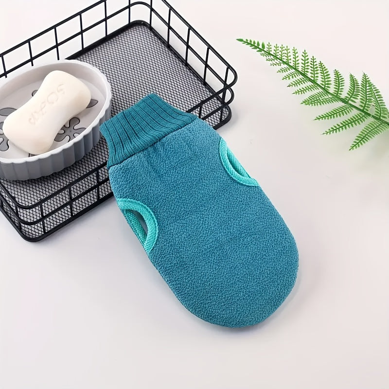 Exfoliating Bath Gloves 100% Polyester for Smooth Skin Shower Spa Massage