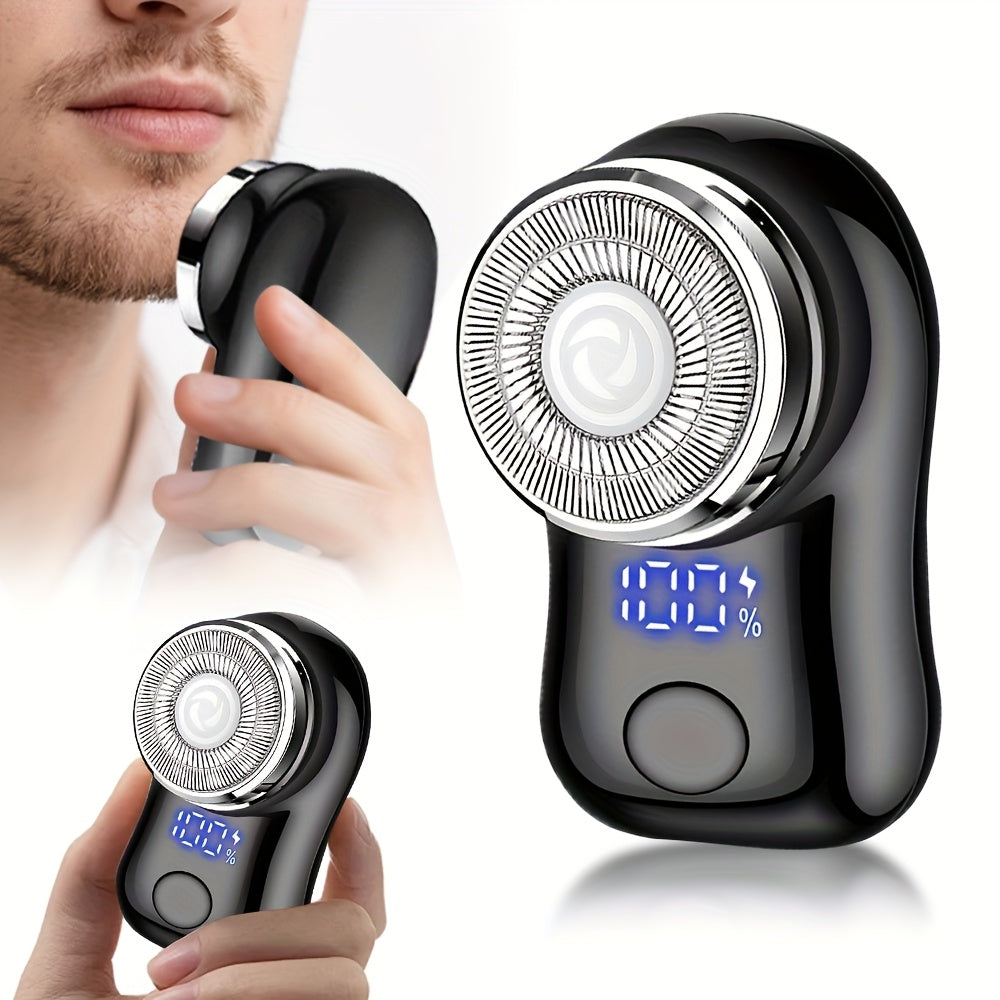 Мужская мини портативная электробритва USB перезаряжаемая бритва для бороды