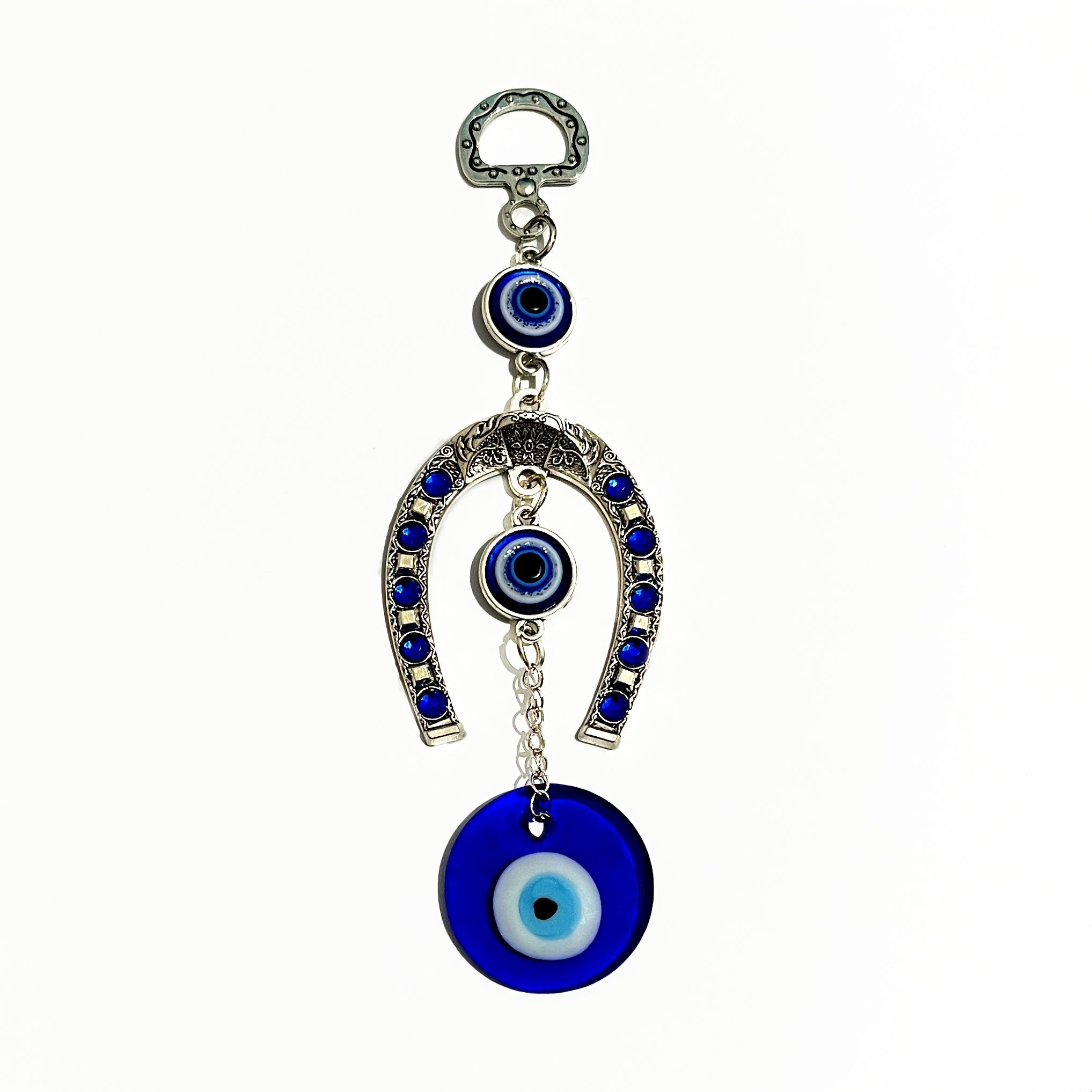 Blue Eye Jewelry Devil's Eye Pendant for Car Home Decoration Keychain Gift