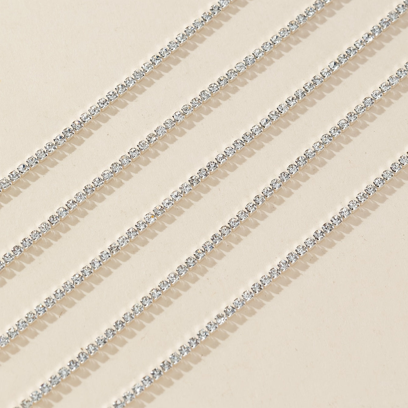 400cm Suv burg'ulash zanjiri, tirnoq san'ati uchun, super chaqnashli, professional foydalanish