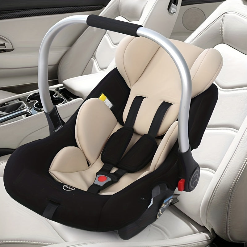 Stroller Seat Cushion with Neck and Waist Support Ultra-Soft Thick Sponge Detachable Portable