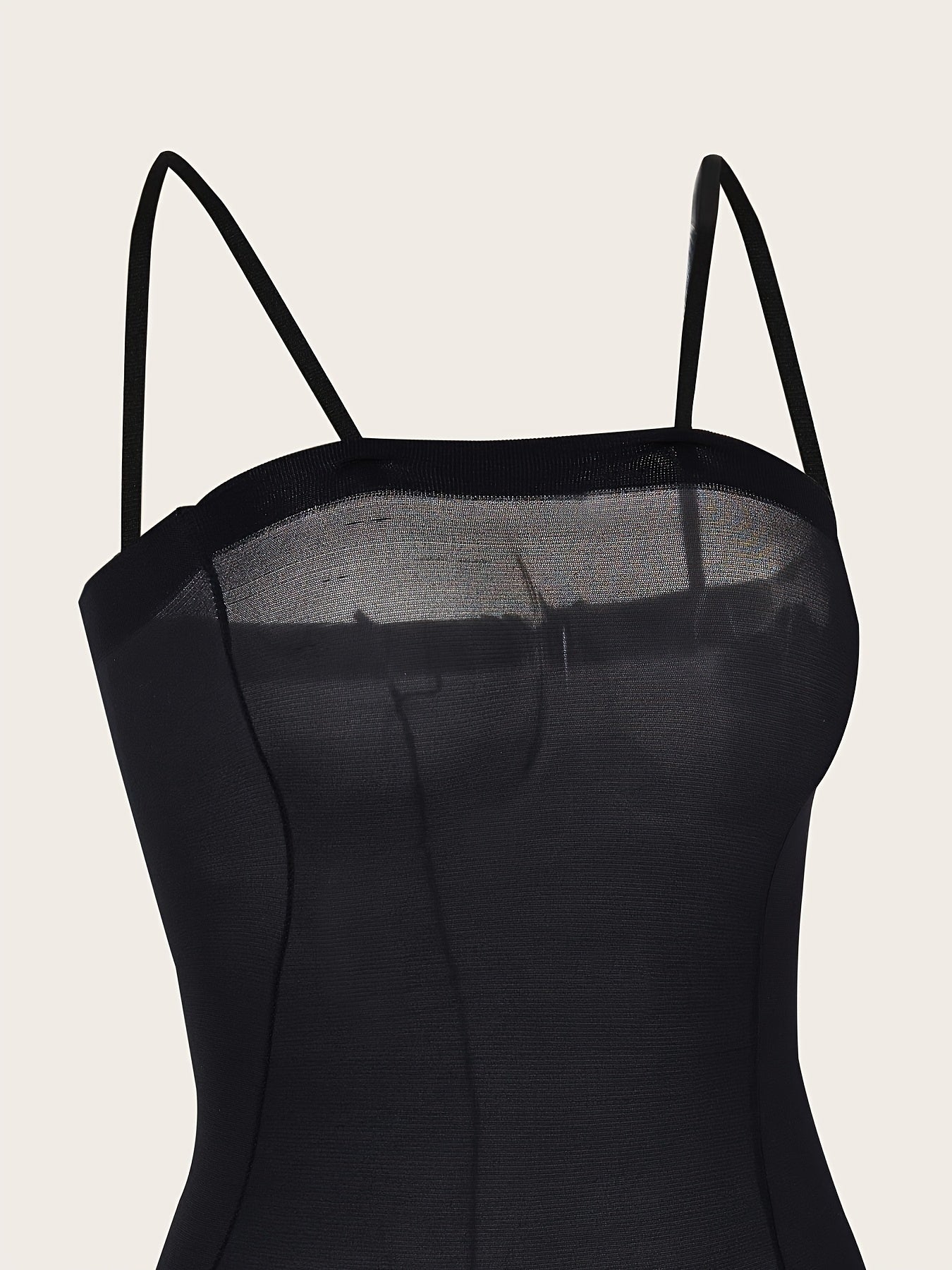 Women's Sexy Lingerie Dress with Strappy Design, Not Included Underwear