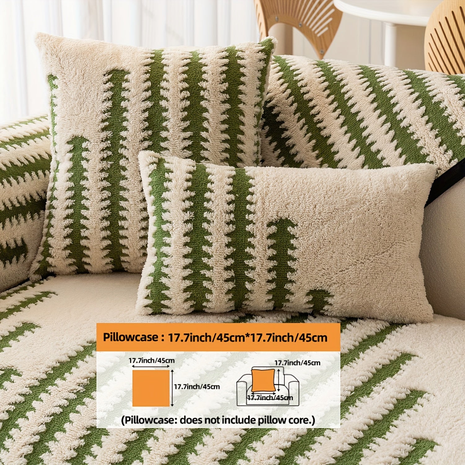 Современная накидка на нордический диван с черно-белой полоской, безопасная для домашних животных, противоскользящая, для 1-4 мест