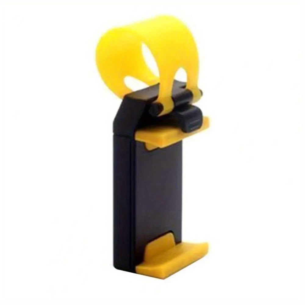 Car Steering Wheel Phone Holder Durable ABS Mount for Navigation and Calls