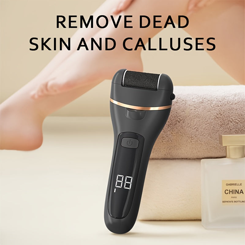 Rechargeable Electric Foot Grinder with Adjustable Speeds for Pedicure and Self-Care