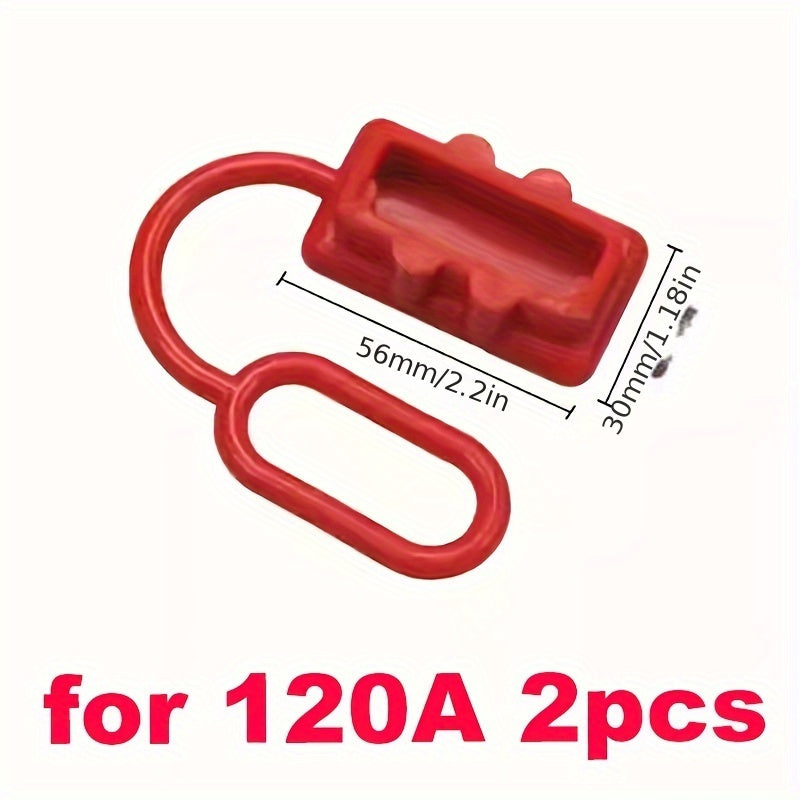Fundas de goma para tapones Anderson 50A 120A 175A 350A Pack de 2