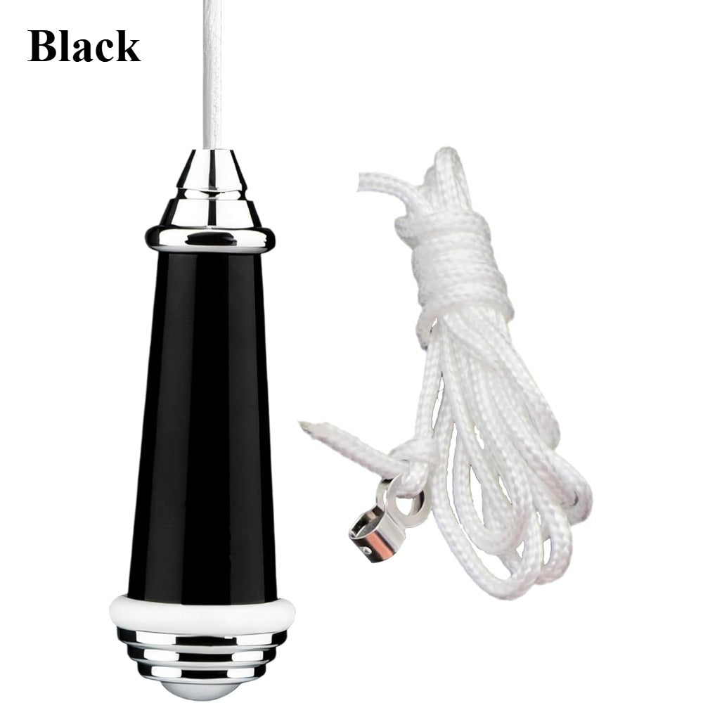 Stainless Steel Chrome Finish Toilet Ceiling Light Fan Switch with 100cm Nylon Pull String