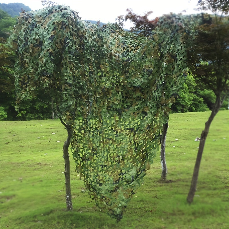 Camouflage Netting Roll Oxford Polyester Camo Net for Outdoor Camping Sunshade Party Decor