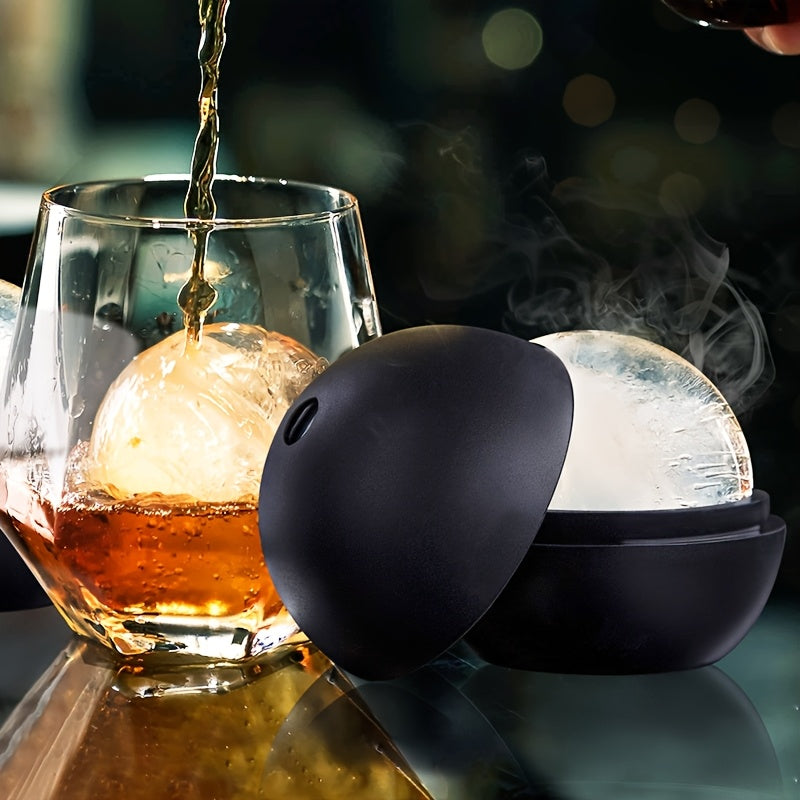 Формы для ледяных шаров из силикона, изготовитель для льда, 6,35 см, прозрачный, комплект из 2