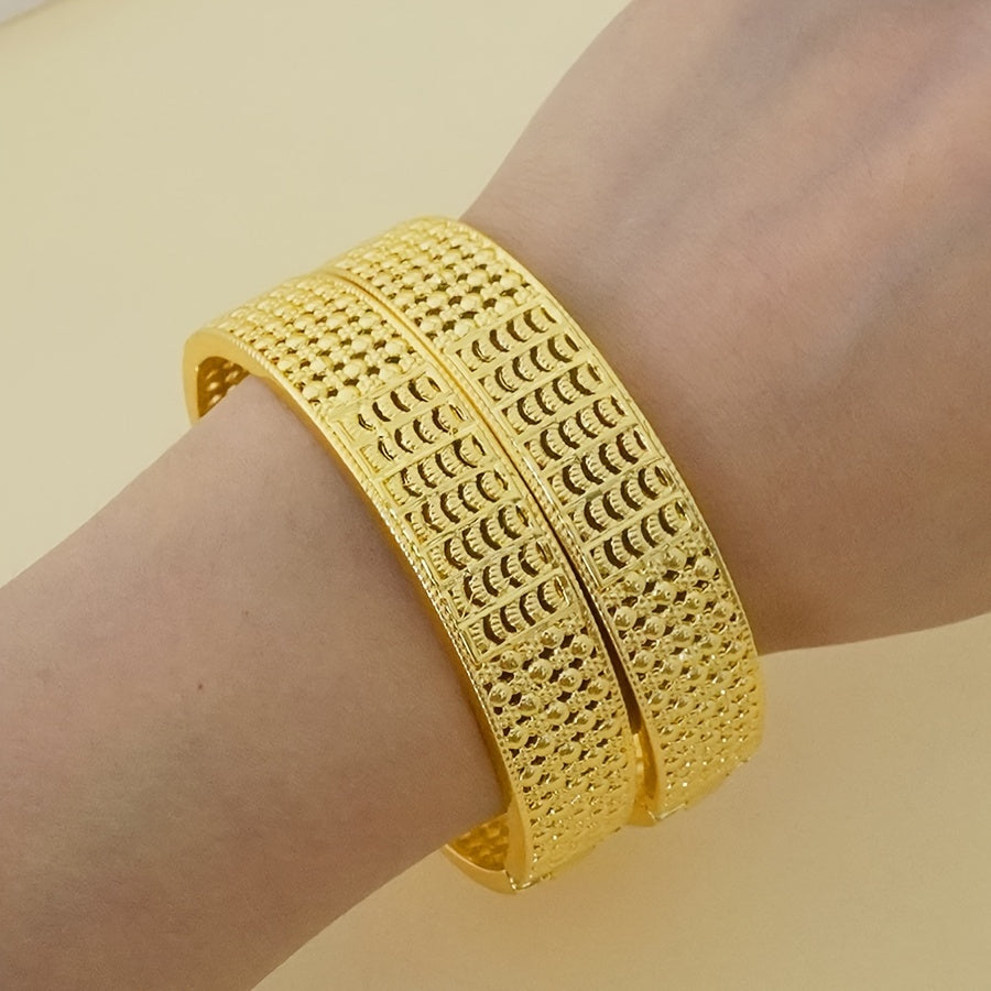 Set of 4 Boho Charm Bracelets for Women Zinc Alloy Wedding Party Gift