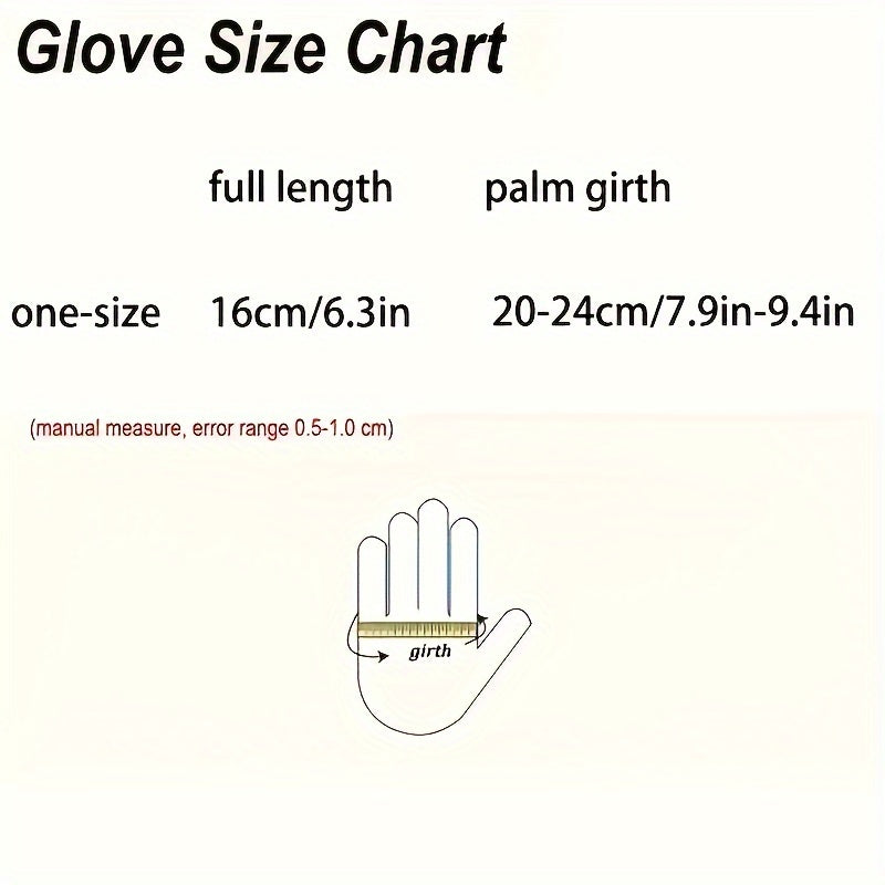 Black Steel Outdoor Knuckle Motorcycle Gloves Pair