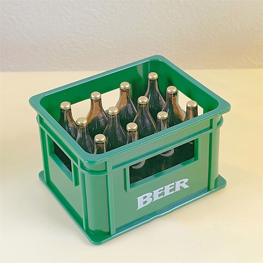 Magnetic Beer Opener 3D Bottle Cap Remover Plastic Fridge Magnet for Holidays