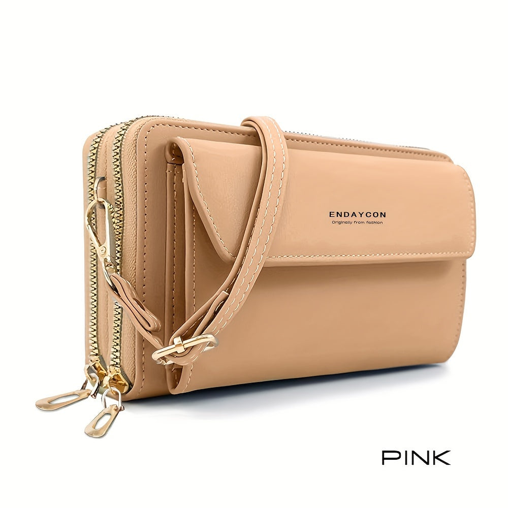 Women's Crossbody Bag with Large Capacity Adjustable Strap Card Holder Phone Pouch Lightweight