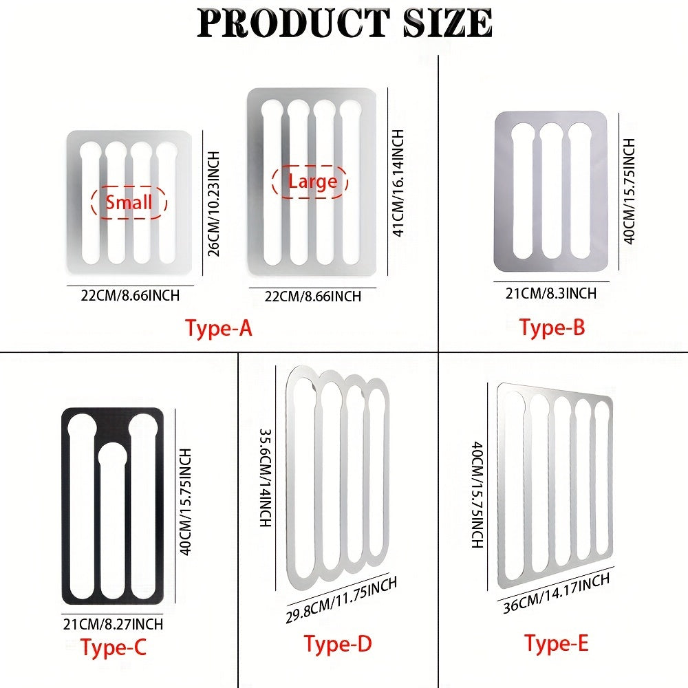 Soporte de cápsulas de café de aluminio para pared para almacenamiento de pods negro