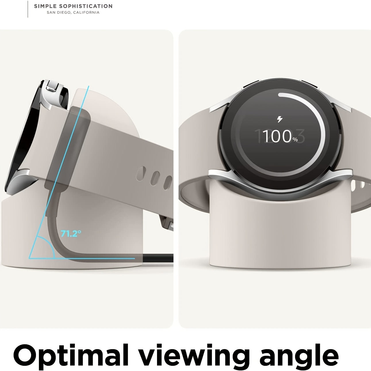 Подставка для часов Samsung Galaxy Watch для моделей 5/6/7 Pro, совместимая с размерами 40 мм, 44 мм и 45 мм, изготовлена из силиконового материала, зарядный кабель не включен.