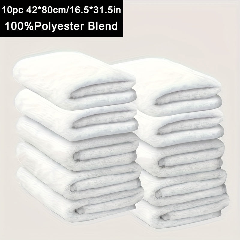 Set of 6/8/10 Ultra Soft Absorbent Cotton Hand Towels for Bathroom Gym Shower Spa