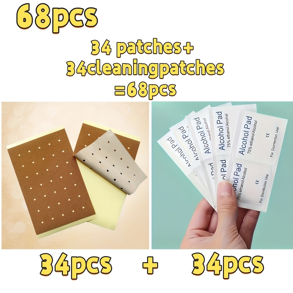 68 Herbal Hot Compresses for Back, Joints, Muscles, Natural Non-Electrical