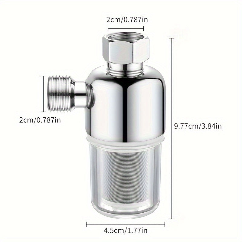 Old filtr bilan qulay zanglamaydigan po'latdan yasalgan elektr suv isitgichi - oson devorga o'rnatiladi, kartuşni almashtirishga ehtiyoj yo'q, kran va dushni tozalash vositasi bilan birga, yashash va tijorat maqsadlari uchun mukammal.