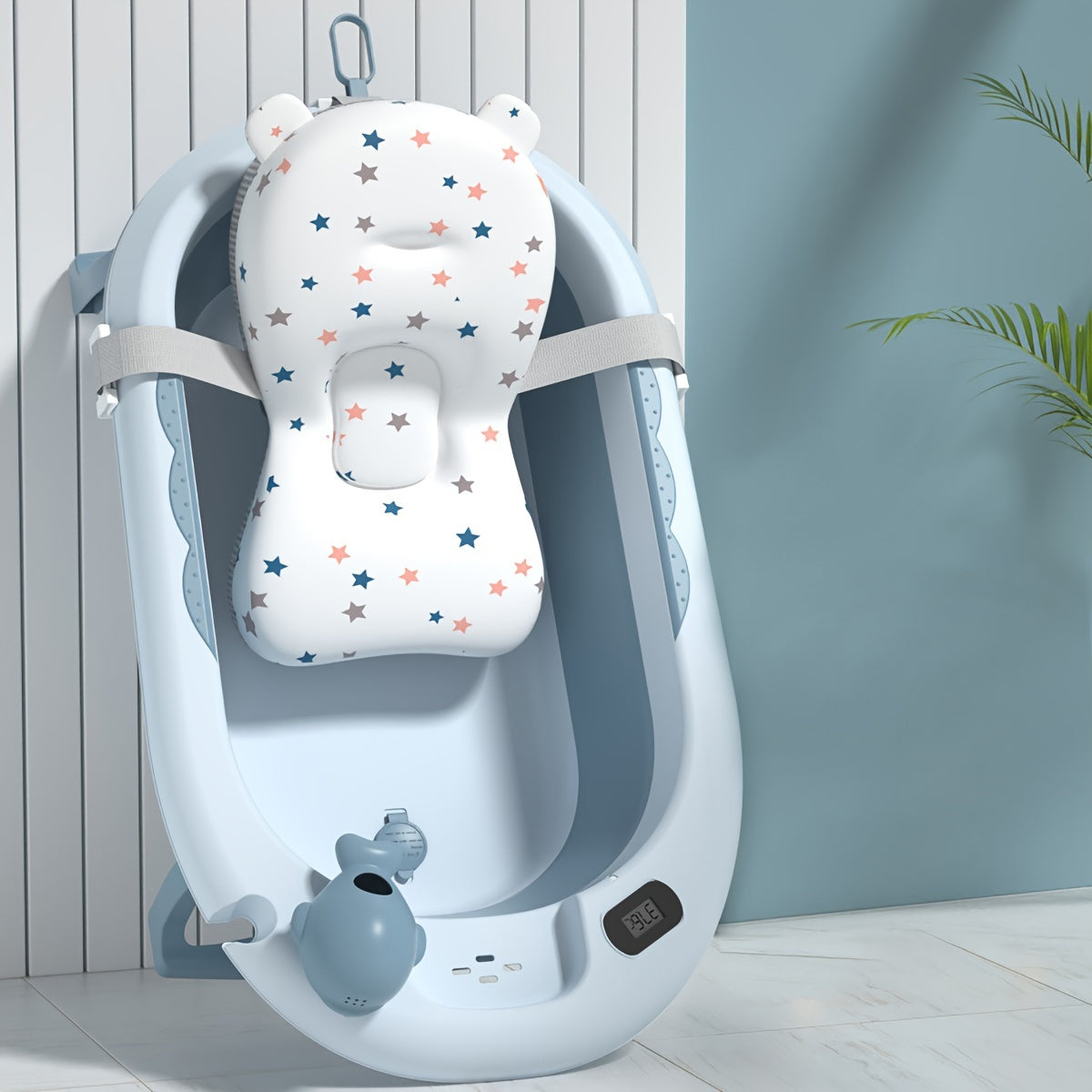 Baby Bathtub Foldable Cartoon Bathtub for Infants and Toddlers