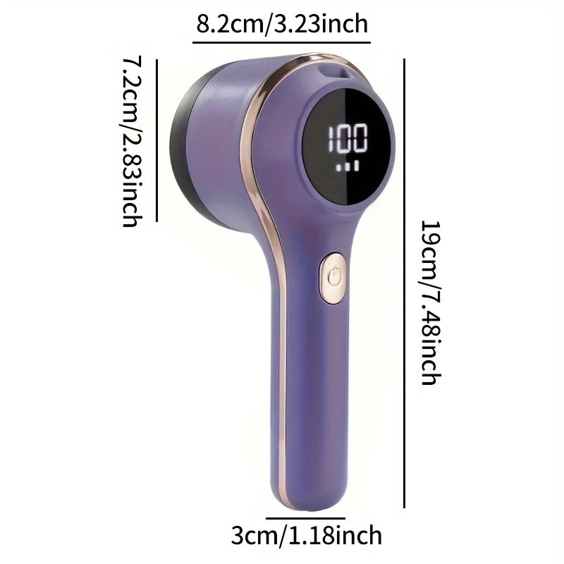 Portable USB Rechargeable Fabric Trimmer for Clothes Bedding Furniture Carpets