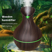 Plastic USB Humidifier with Multi-Colored LED Lights and Silent Mist