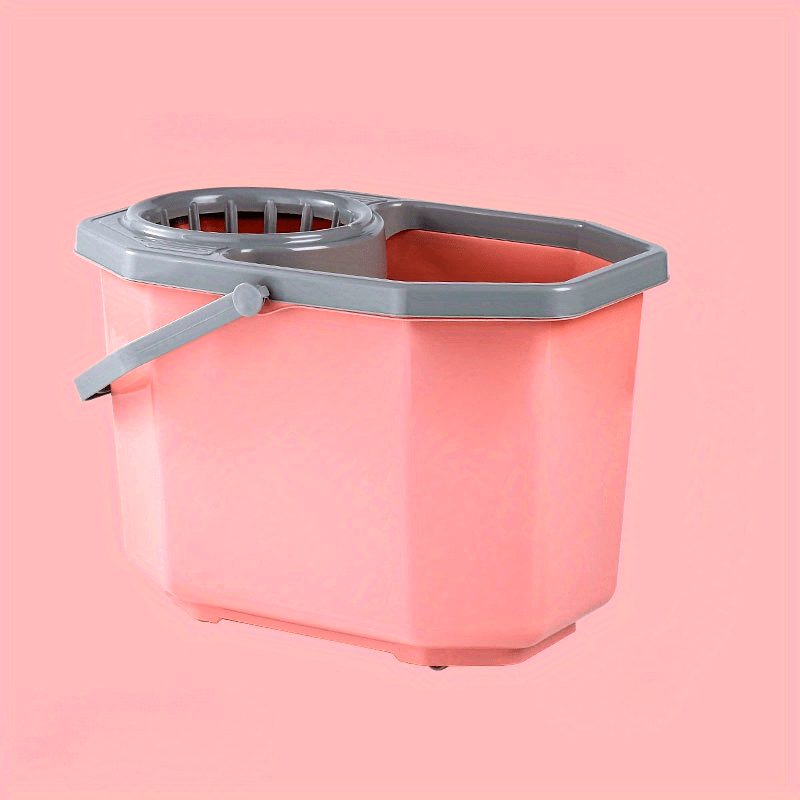Durable Mop Bucket with Comfortable Handle for Kitchen Bathroom Floor Cleaning