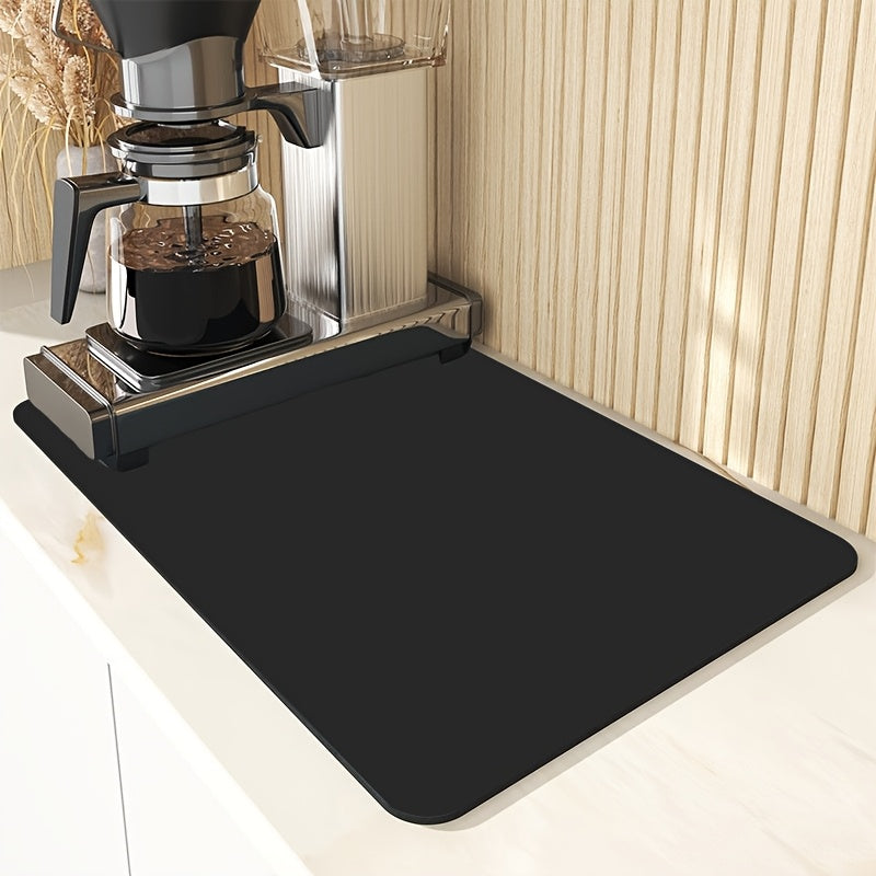 Absorbent Non-Slip Coffee Maker Mat Kitchen Counter Protector