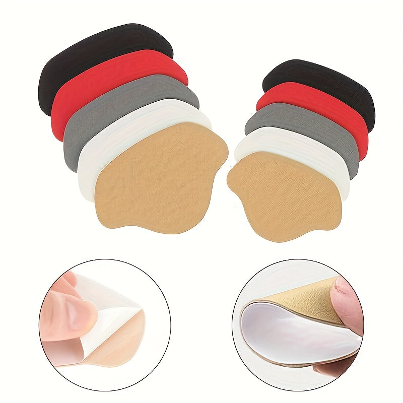 Unisex Fabric Shoe Heel Repair Patches Multi-Color 16 Pack