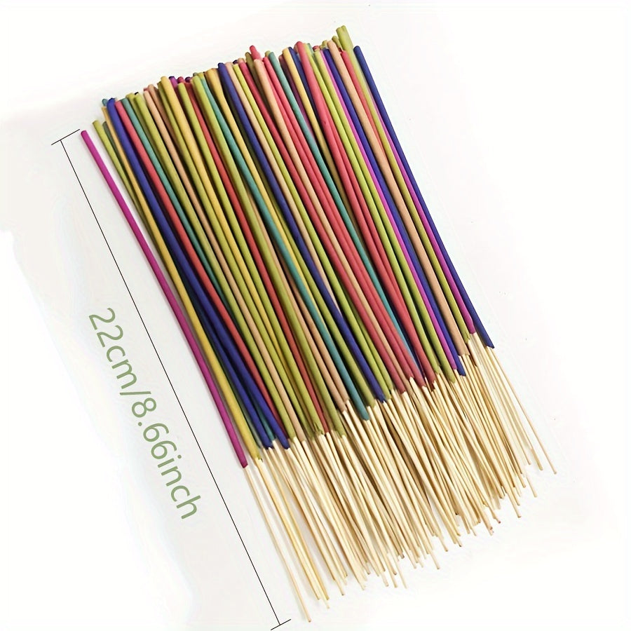 Multi-Scent Aromatherapy Sticks Lavender Rose Lemon Grass Jasmine Long-Lasting Fragrance Air Purification Bulk 45 90 180 pcs