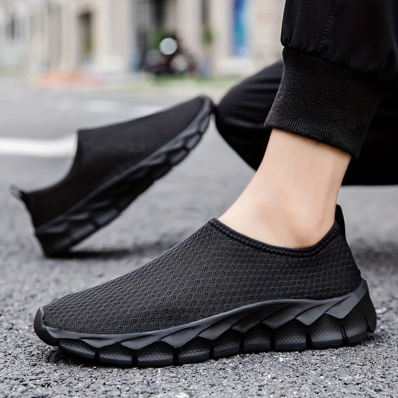 Men's Casual Slip-On Shoes Non-Slip Shock Absorption Mesh Breathable All Seasons