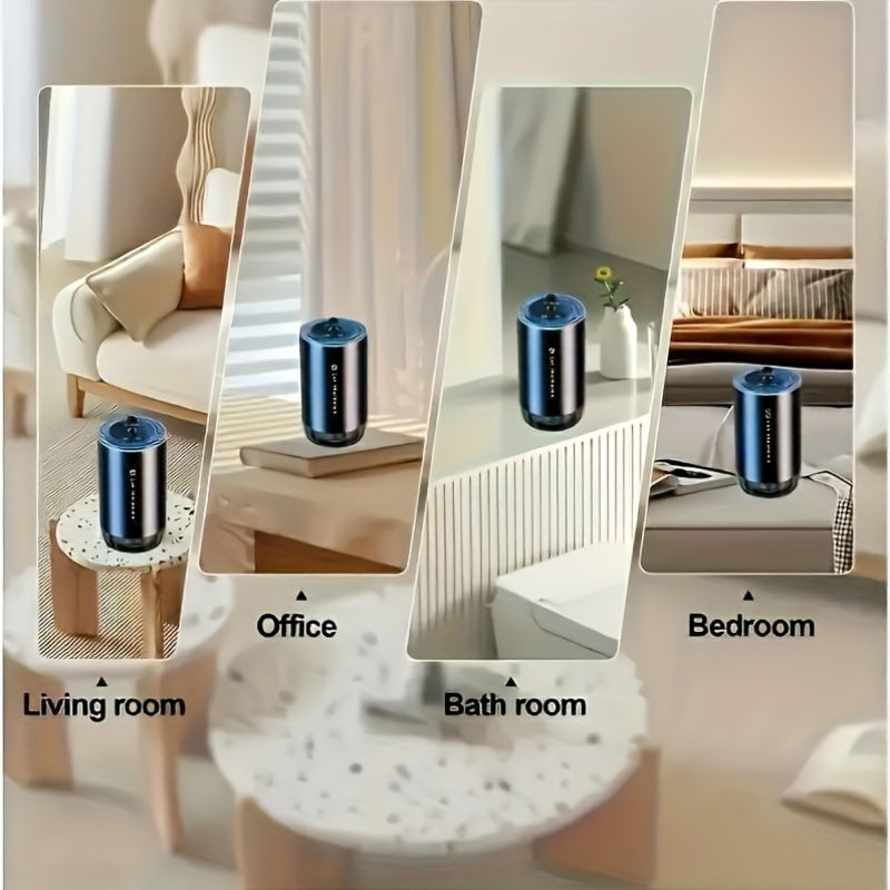 Smart Home Humidifier and Aroma Diffuser for Car and Room with LED Light