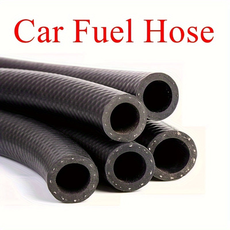Fuel Hose 150PSI Rubber 200cm for Gasoline Diesel Automotive