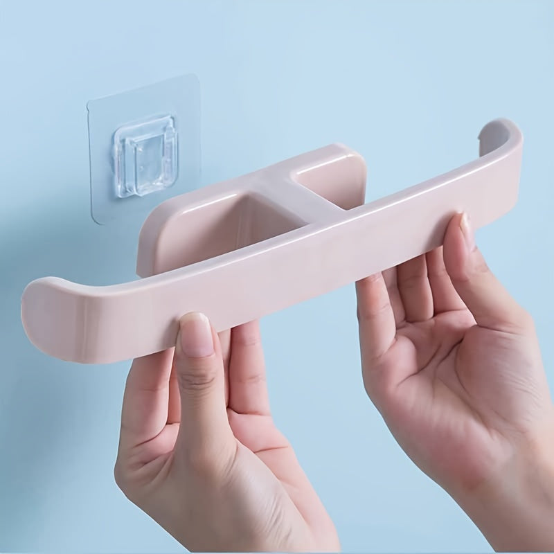 Wall-Mounted Self-Adhesive Shoe Rack for Bathroom Bedroom Living Room