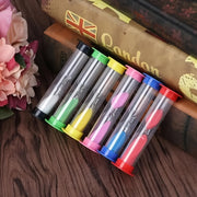 Set of 6 Colorful Mini Sand Timers for School Office Use