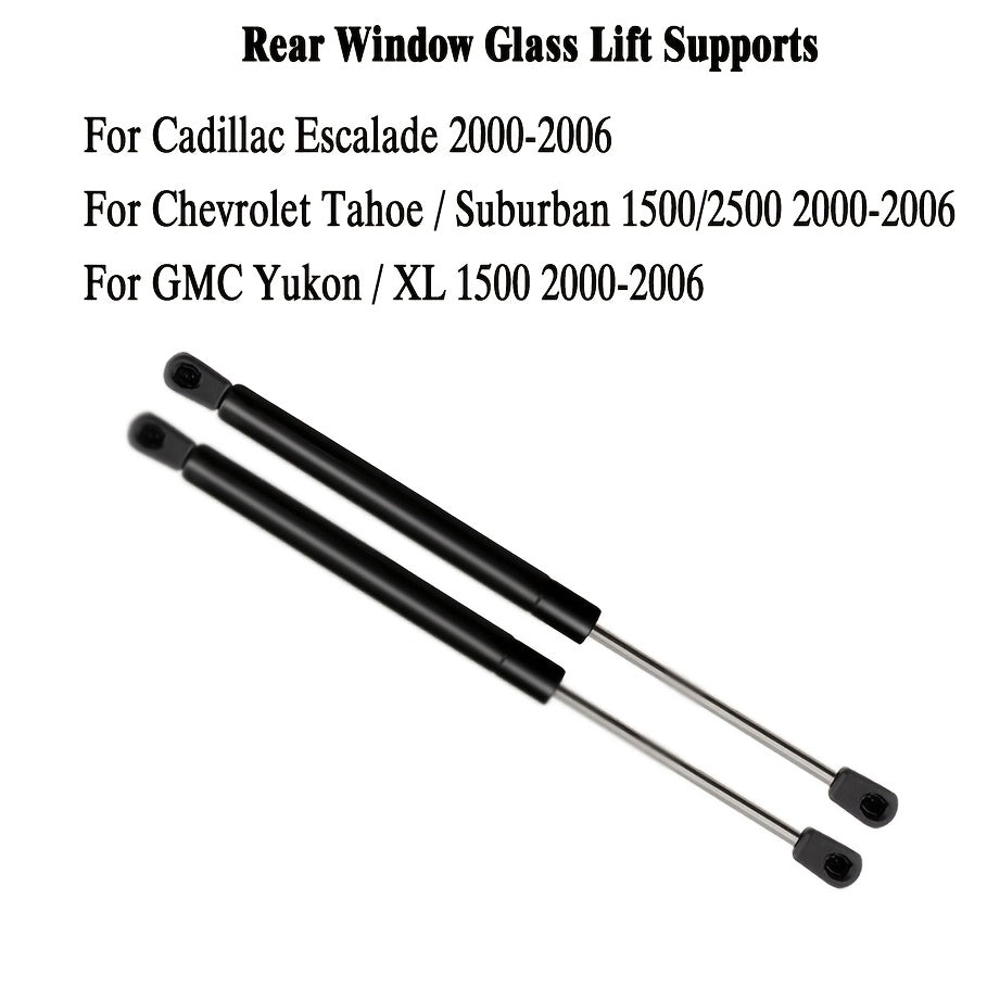 Rear Window Glass Lift Supports Struts for SUVs 2000+ Two Pack
