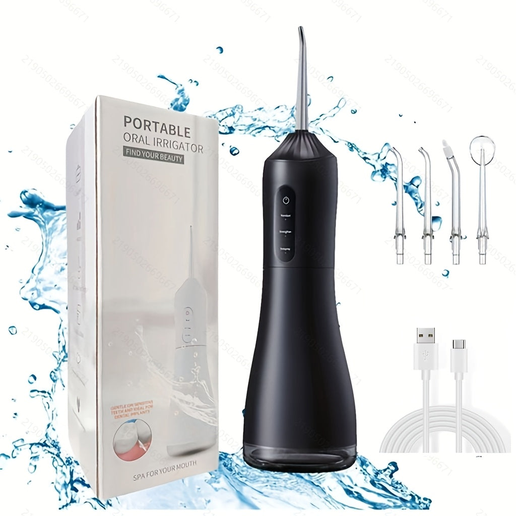 Palillo de hilo dental eléctrico inalámbrico portátil para limpieza profunda