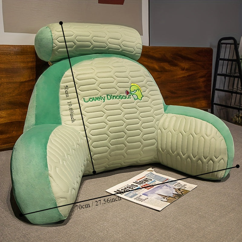 Soft Headboard Cushion with Lumbar Support Large Backrest Pillow for Bed Sofa Reading