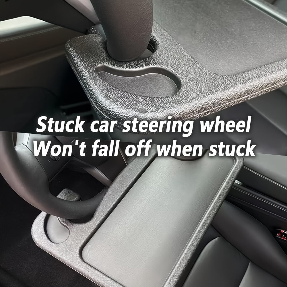 Universal avtomobil boshqaruv g'ildiragi stol va noutbuk uchun turadigan va ikki tomonlama ziravorlar tutadigan