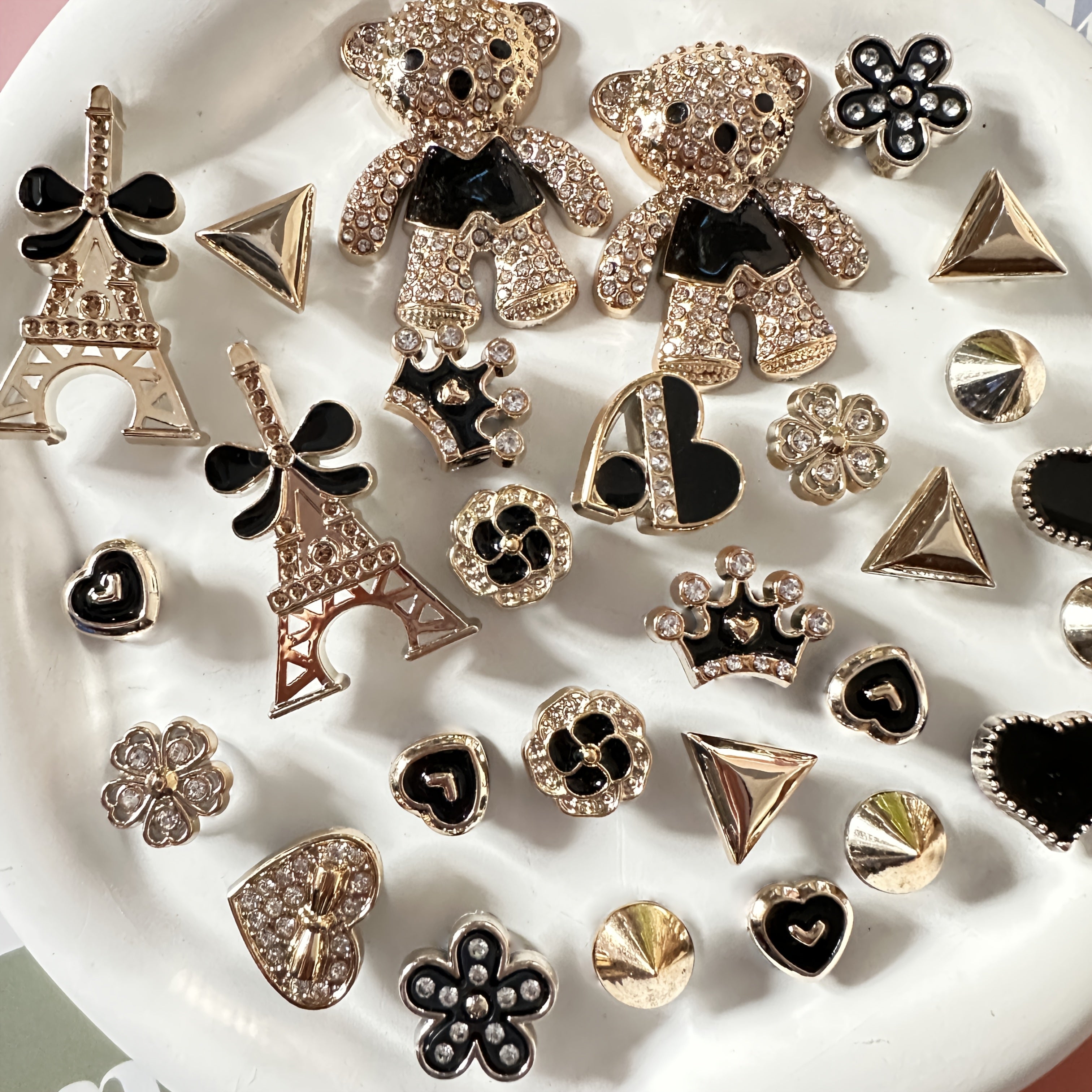 28PCS DIY Shoe Decorations for Women and Kids Multi-Functional Accessories