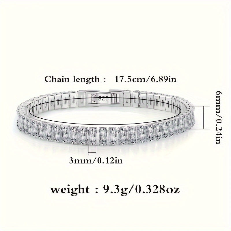 Ajoyib vintage boho uslubidagi bilaguzuk, hashamatli 925 sterling kumush va porloq kubik zirkoniyadan tayyorlangan - Gippoallergen va ayollar uchun sovg'a sifatida mukammal.