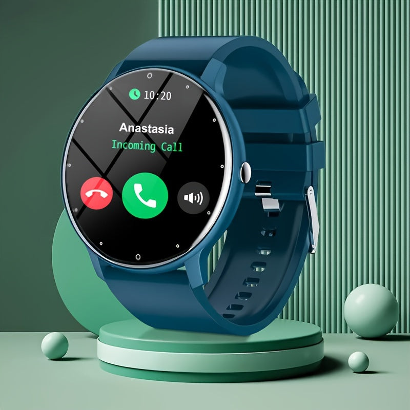 Smartwatch for Android and iPhone Fitness Tracker for Men and Women Silicone Strap