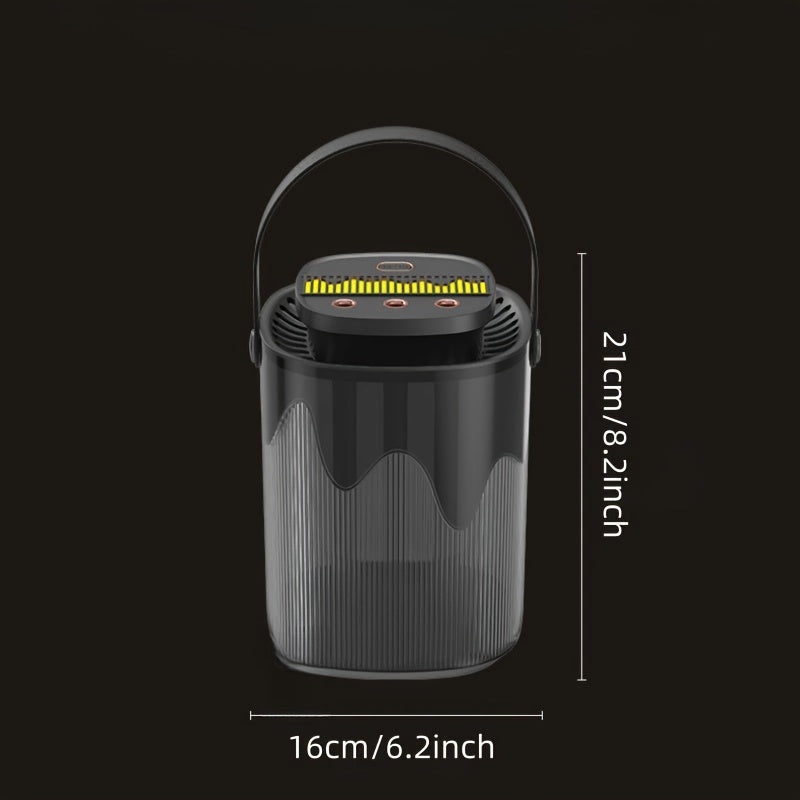 Silent 3L Large Capacity Home Humidifier USB Bedroom Night Lamp